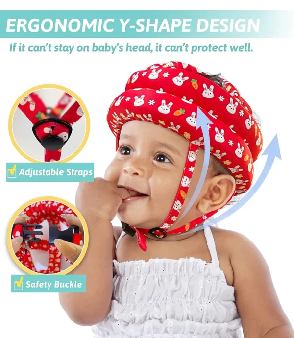 Safety Helmet for Infant Toddler with Head Cushion - Image 5