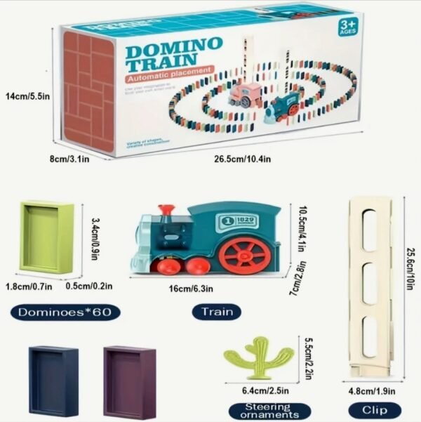 Domino Train Blocks Set - Image 2