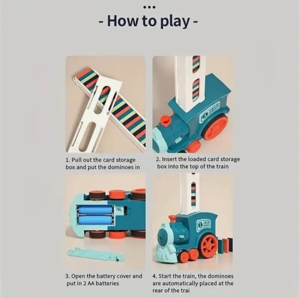 Domino Train Blocks Set - Image 7