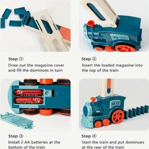 Domino Train Blocks Set - Image 8
