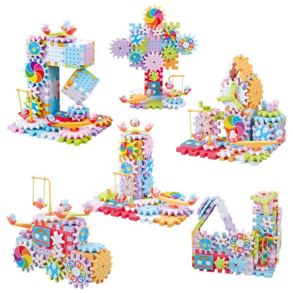 Rotating Building Blocks Set